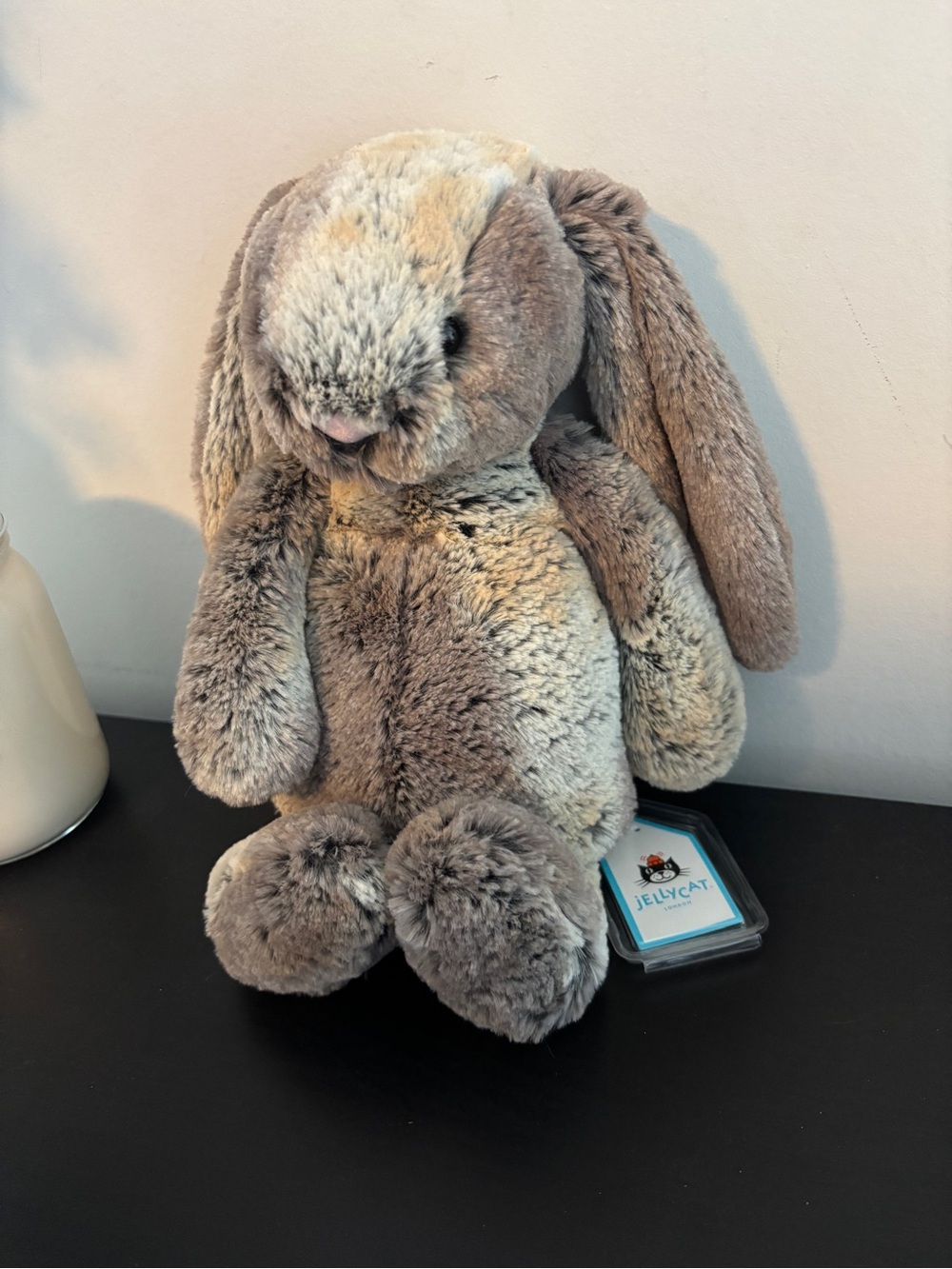 Jellycat Woodland Plush Bunny - Gray Soft Stuffed Rabbit BNWT